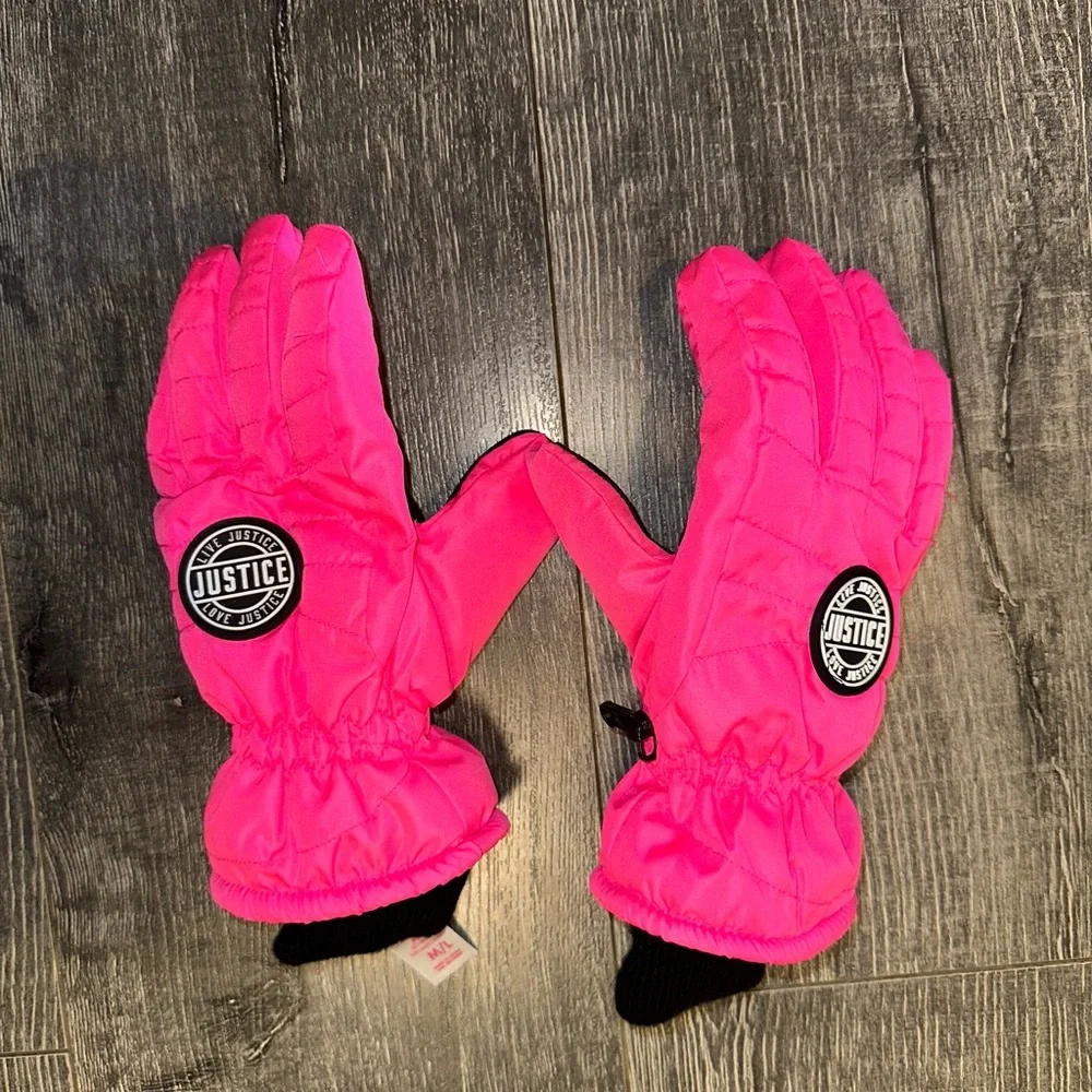 Justice Girls' Winter Ski Gloves